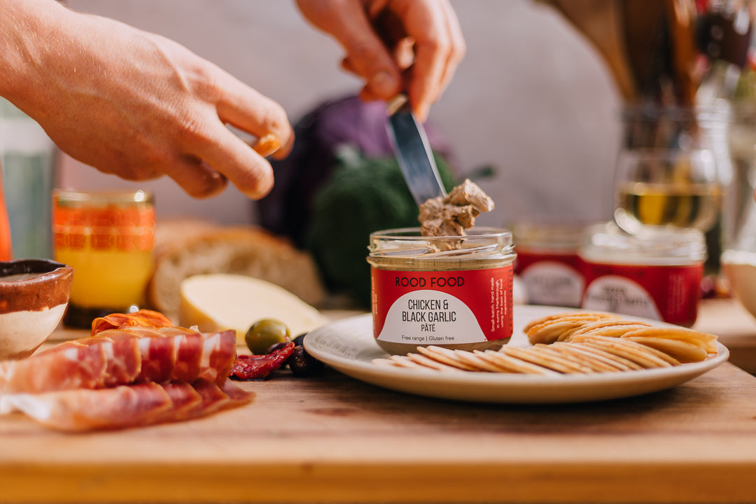 Chicken and Black Garlic Pate